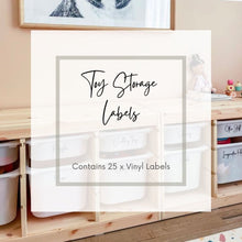 Load image into Gallery viewer, Toy Storage Label Pack - Love and Labels
