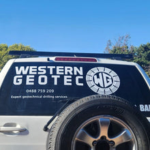Load image into Gallery viewer, Vinyl Car Signage - Love and Labels