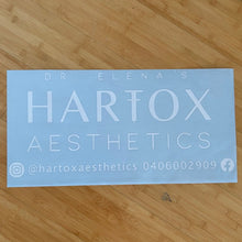 Load image into Gallery viewer, Vinyl Car Signage, custom car signahe, vinyl car decal australia - Love and Labels