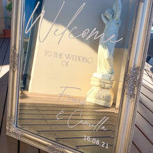 Load image into Gallery viewer, Wedding signage Australia, name labels, personalised wedding signage - Love and Labels
