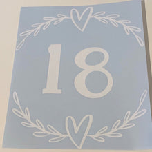Load image into Gallery viewer, Wheelie Bin Number Sticker - Love and Labels