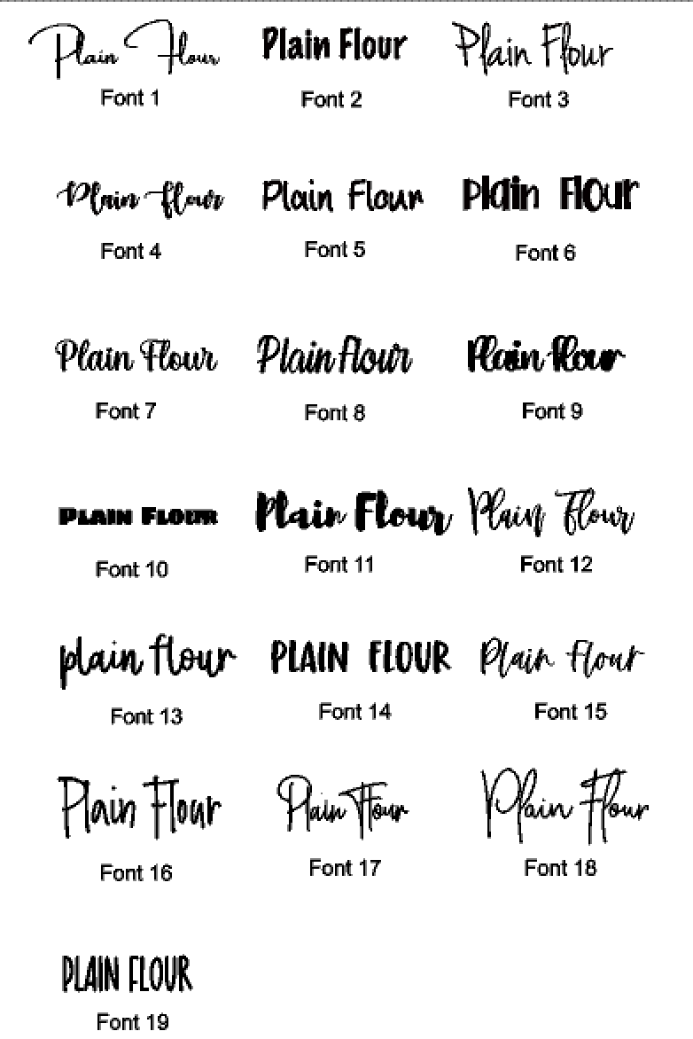 How to Choose the Best Pantry Label Font Love and Labels