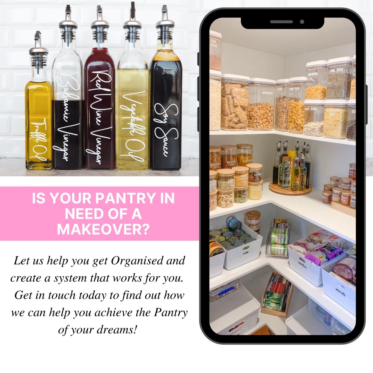 How to order your Pantry Labels Love and Labels