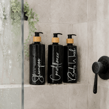 Load image into Gallery viewer, 500ml Refillable Shampoo Bottles with Custom Labels - Love and Labels
