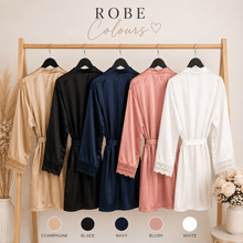Load image into Gallery viewer, Personalised bridesmaids Robes colours
