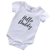 Load image into Gallery viewer, Custom pregnancy reveal announcement on onesie for babies 
