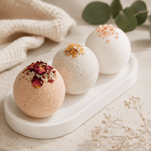 Load image into Gallery viewer, Bath Bomb Trio - Love and Labels
