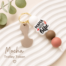 Load image into Gallery viewer, Beaded Keyrings, Bag Charms &amp; Trolley Tokens - Love and Labels
