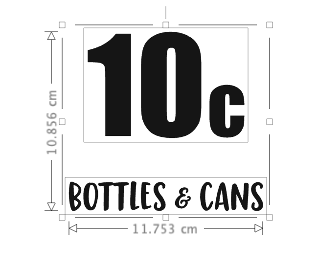 Rubish Labels Bin Labels, Recycling Bin Stickers - Love and Labels
