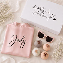 Load image into Gallery viewer, Bride Tribe Personalised Hamper Box | Bridesmaid Proposal Gift - Love and Labels
