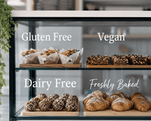 Load image into Gallery viewer, Cafe &amp; Bakery Display Cabinet Decals - Love and Labels
