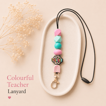 Load image into Gallery viewer, Character Lanyards | Cute Silicone Teacher Lanyards Australia - Love and Labels

