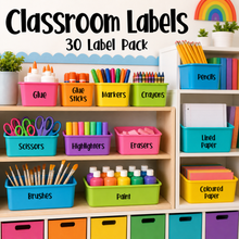 Load image into Gallery viewer, Classroom Labels Pack for Teachers - Love and Labels
