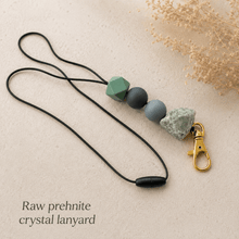 Load image into Gallery viewer, Crystal Teacher Lanyard | Silicone Beaded Lanyards - Love and Labels
