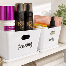 Load image into Gallery viewer, Custom Bathroom Labels - Love and Labels
