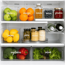 Load image into Gallery viewer, Custom Fridge / Freezer Organisation Labels - Love and Labels

