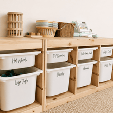 Load image into Gallery viewer, Custom Toy Storage Labels - Love and Labels
