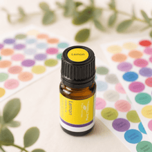 Load image into Gallery viewer, Essential Oil Lid Labels for Bottle Caps - Love and Labels
