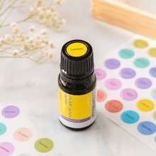 Load image into Gallery viewer, Essential Oil Lid Labels for Bottle Caps - Love and Labels
