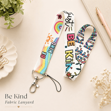 Load image into Gallery viewer, Fabric Lanyards | Teacher &amp; ID Badge Lanyards - Love and Labels
