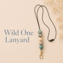 Load image into Gallery viewer, Green Beaded Lanyards | Silicone Lanyards - Love and Labels
