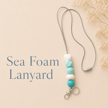 Load image into Gallery viewer, Green Beaded Lanyards | Silicone Lanyards - Love and Labels

