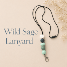 Load image into Gallery viewer, Green Beaded Lanyards | Silicone Lanyards - Love and Labels
