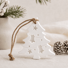 Load image into Gallery viewer, Handmade Ceramic Tree Bauble - Love and Labels
