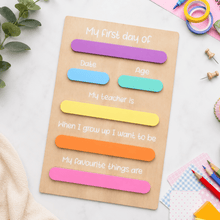 Load image into Gallery viewer, My First Day of School Sign - Love and Labels

