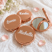 Load image into Gallery viewer, Personalised Bridesmaids Mirrors - Love and Labels
