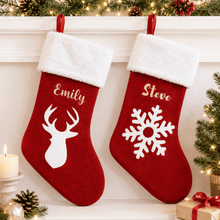 Load image into Gallery viewer, Personalised Christmas Stocking - Love and Labels
