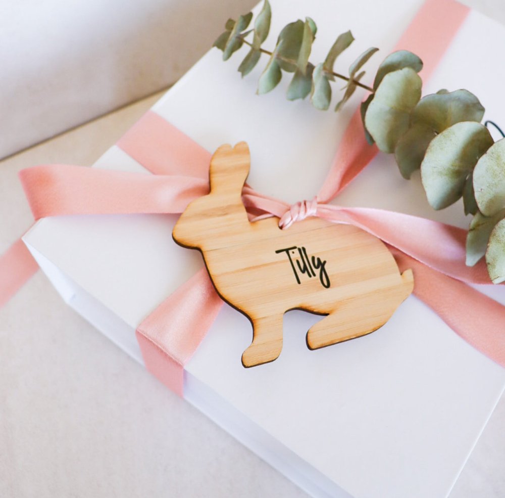 Personalised Easter Bunny Tag - Love and Labels