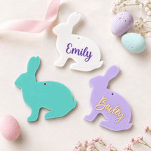 Load image into Gallery viewer, Personalised Easter Bunny Tag - Love and Labels
