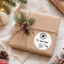 Load image into Gallery viewer, Personalised From Santa Stickers | Santa’s Special Delivery Labels - Love and Labels

