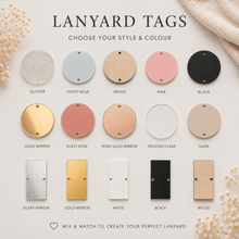 Load image into Gallery viewer, Personalised Lanyard Tags | Custom Teacher Name Tags - Love and Labels
