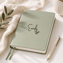 Load image into Gallery viewer, Personalised Name Labels - Leaf Design - Love and Labels
