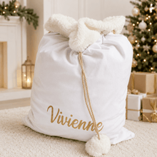 Load image into Gallery viewer, Personalised Santa Sacks - Velvet - Love and Labels
