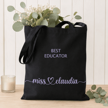 Load image into Gallery viewer, Personalised Teacher Tote Bag - Love and Labels
