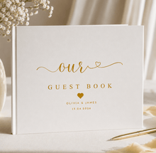 Load image into Gallery viewer, Personalised Wedding Guest Book Decal - Love and Labels

