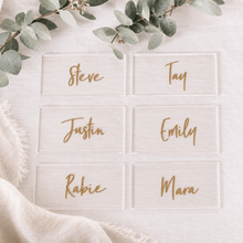 Load image into Gallery viewer, Personalised Wedding Place Cards - Love and Labels
