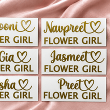Load image into Gallery viewer, Personalised Wedding Wine Glass Name Decals - Love and Labels
