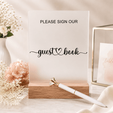 Load image into Gallery viewer, Please Sign Our Guestbook - Love and Labels
