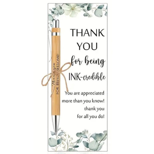 Teacher Gift Pen – Thank You for Being Ink - credible - Love and Labels