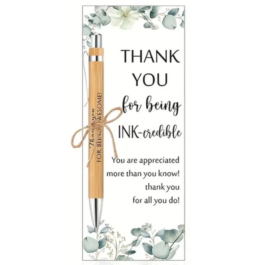 Teacher Gift Pen – Thank You for Being Ink - credible - Love and Labels