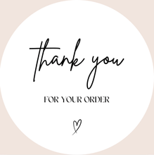 Load image into Gallery viewer, Thank you for your Order Stickers - Love and Labels
