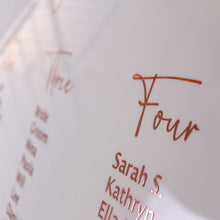 Load image into Gallery viewer, A1 SEATING CHART FOR WEDDING - Love and Labels
