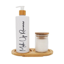Load image into Gallery viewer, Bathroom accessories, refillable bathroom bottles - Love and Labels
