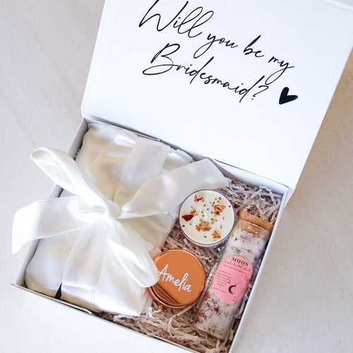 bridesmaids proposal box, bridesmaids gift ideas australia - Love and Labels