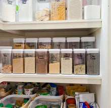 Load image into Gallery viewer, Waterproof vinyl custom pantry labels for spice jars and containers
