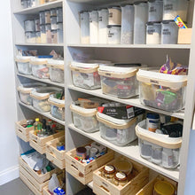 Load image into Gallery viewer, custom pantry labels for minimalist kitchens
